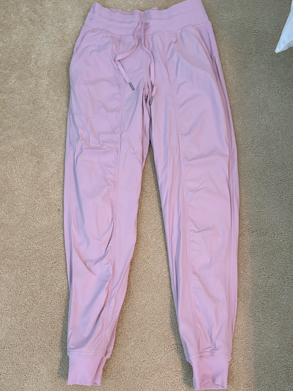 Lululemon double lined dance studio jogger pink